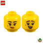 Dual Sided Woman Head with Beauty Mark - LEGO® Part 83441
