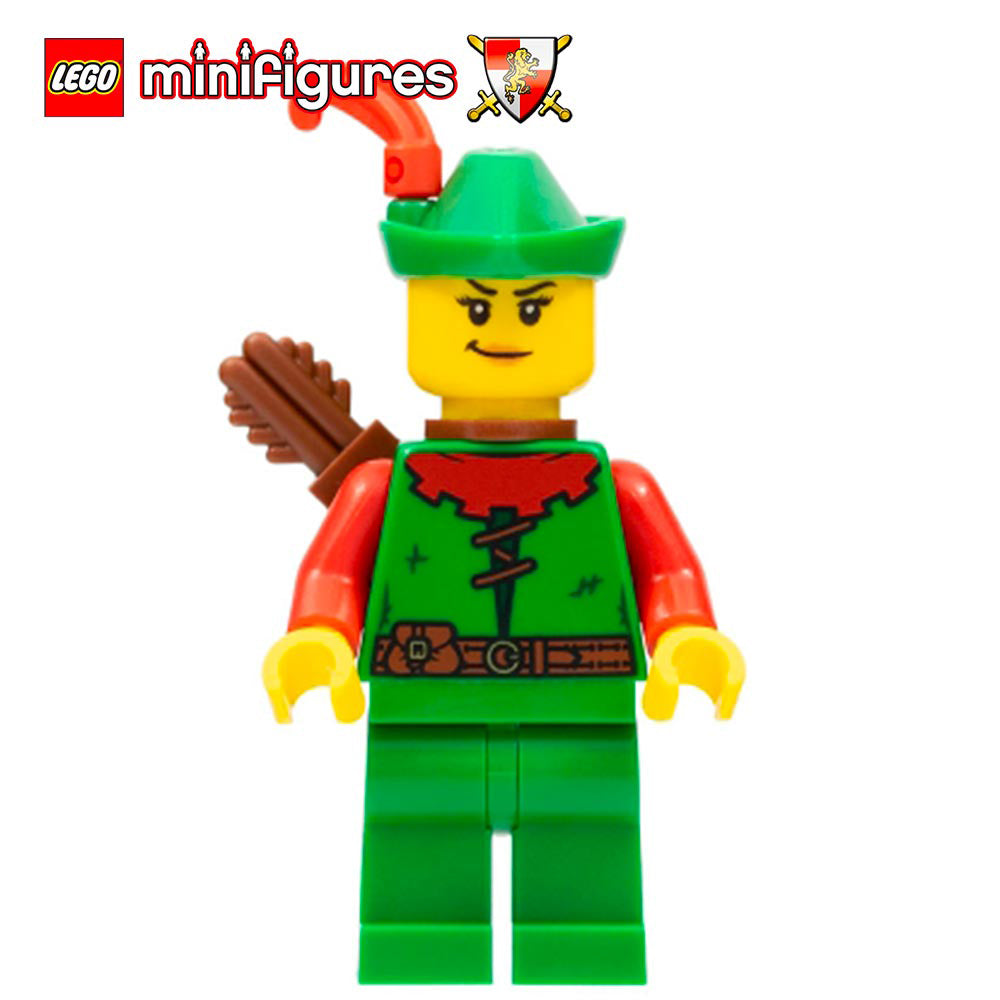Forestwoman - LEGO® Medieval Minifigure