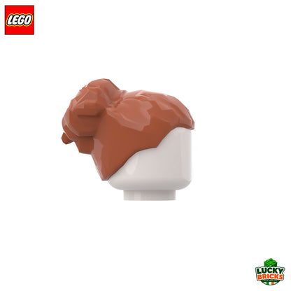Hair with Large High Bun - LEGO® Part 27186