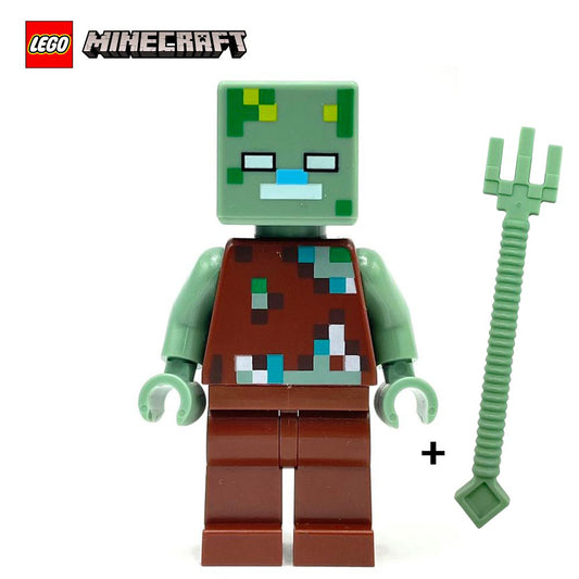 Drowned Zombie - LEGO® Minecraft Minifigure