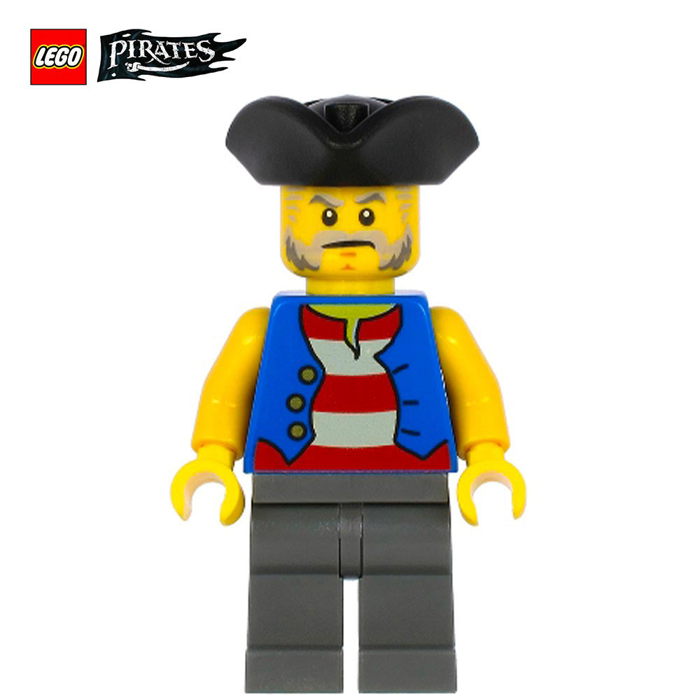 Pirate with Tricorne Hat - LEGO® Pirates minifigure