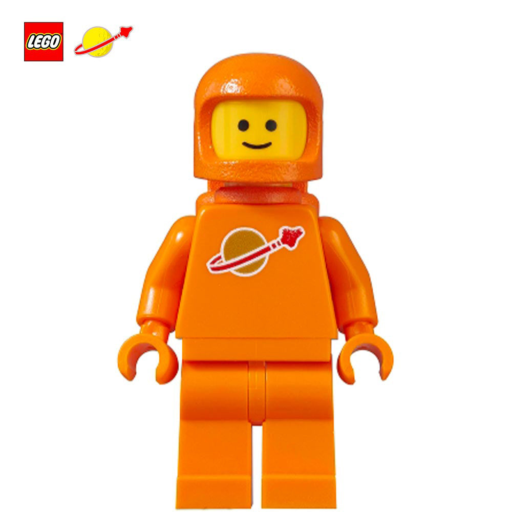 Orange Spaceman with Air Tanks - LEGO® Classic Space Minifigure