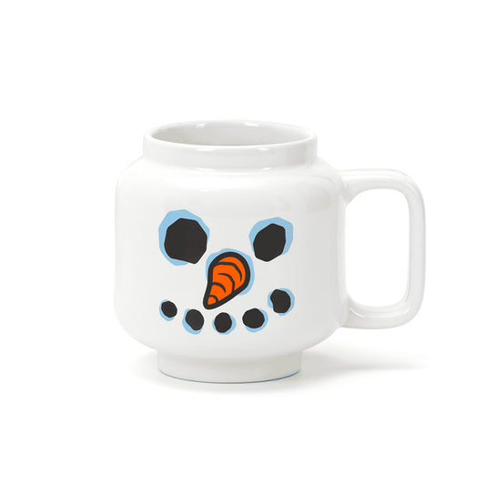 Small Ceramic Mug Snowman- LEGO® Accessory 5009904
