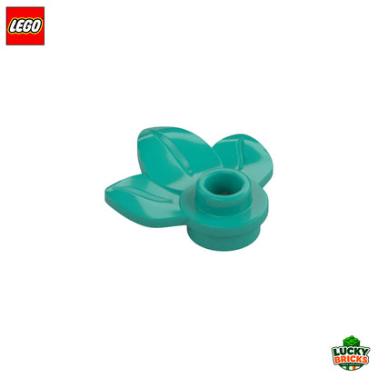 Plate Round 1x1 with 3 leaves - LEGO® Part 32607