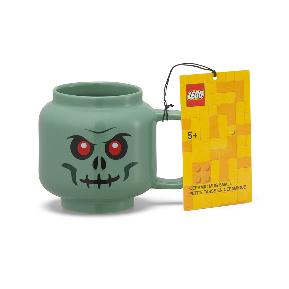 Small Ceramic Mug Green Skeleton - LEGO® Accessory 5009036