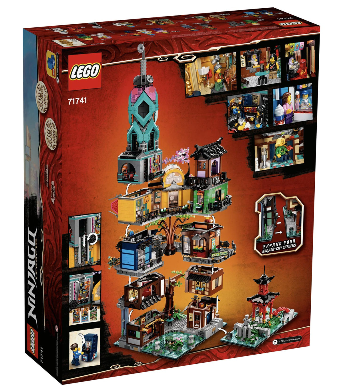Ninjago City Gardens - LEGO® Ninjago 71741